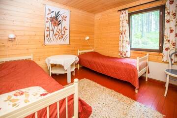 Фото номера Дом с 4 спальнями Дома для отпуска Resort Naaranlahti Cottages г. Нааранлахти 12