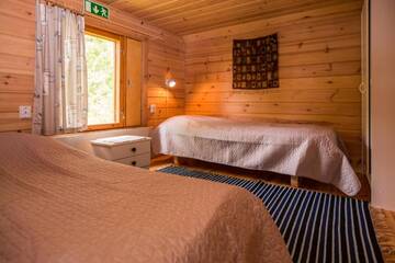 Фото номера Дом с 4 спальнями Дома для отпуска Resort Naaranlahti Cottages г. Нааранлахти 15