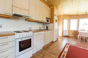 Фото номера Дом с 3 спальнями Дома для отпуска Resort Naaranlahti Cottages г. Нааранлахти 12
