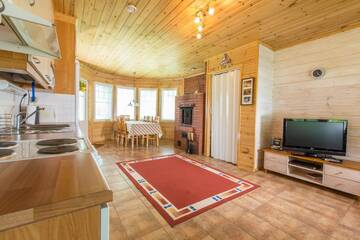 Фото номера Дом с 3 спальнями Дома для отпуска Resort Naaranlahti Cottages г. Нааранлахти 13